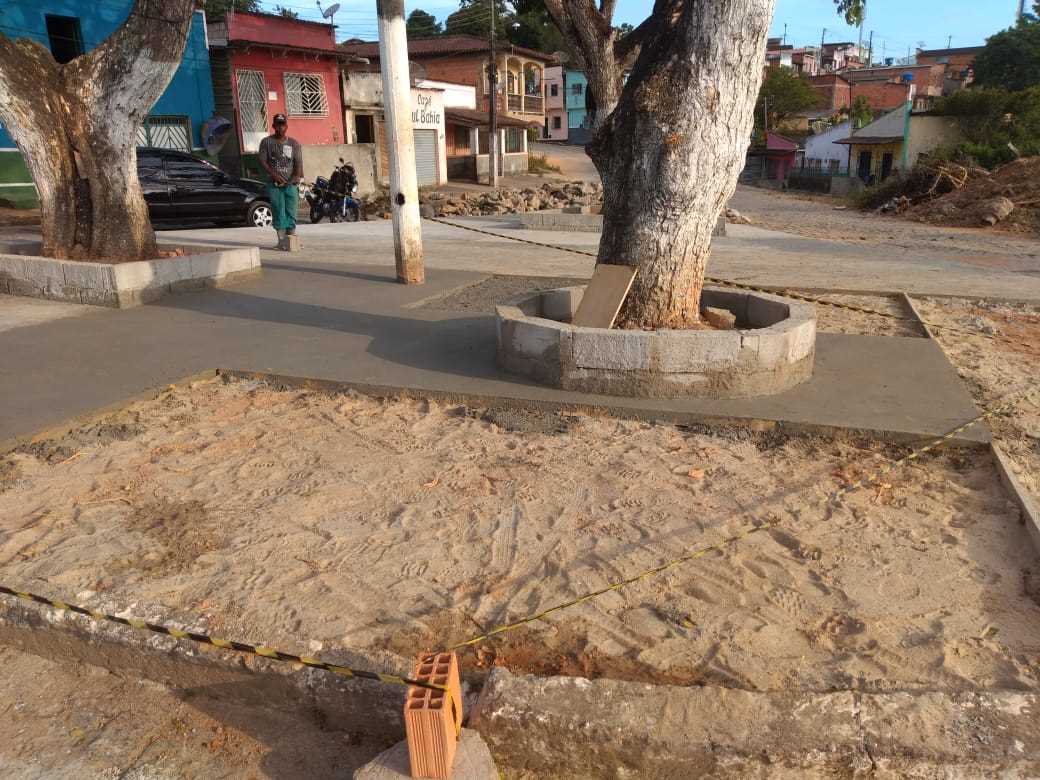 Praça da antiga Caixa d’água recebe reformas